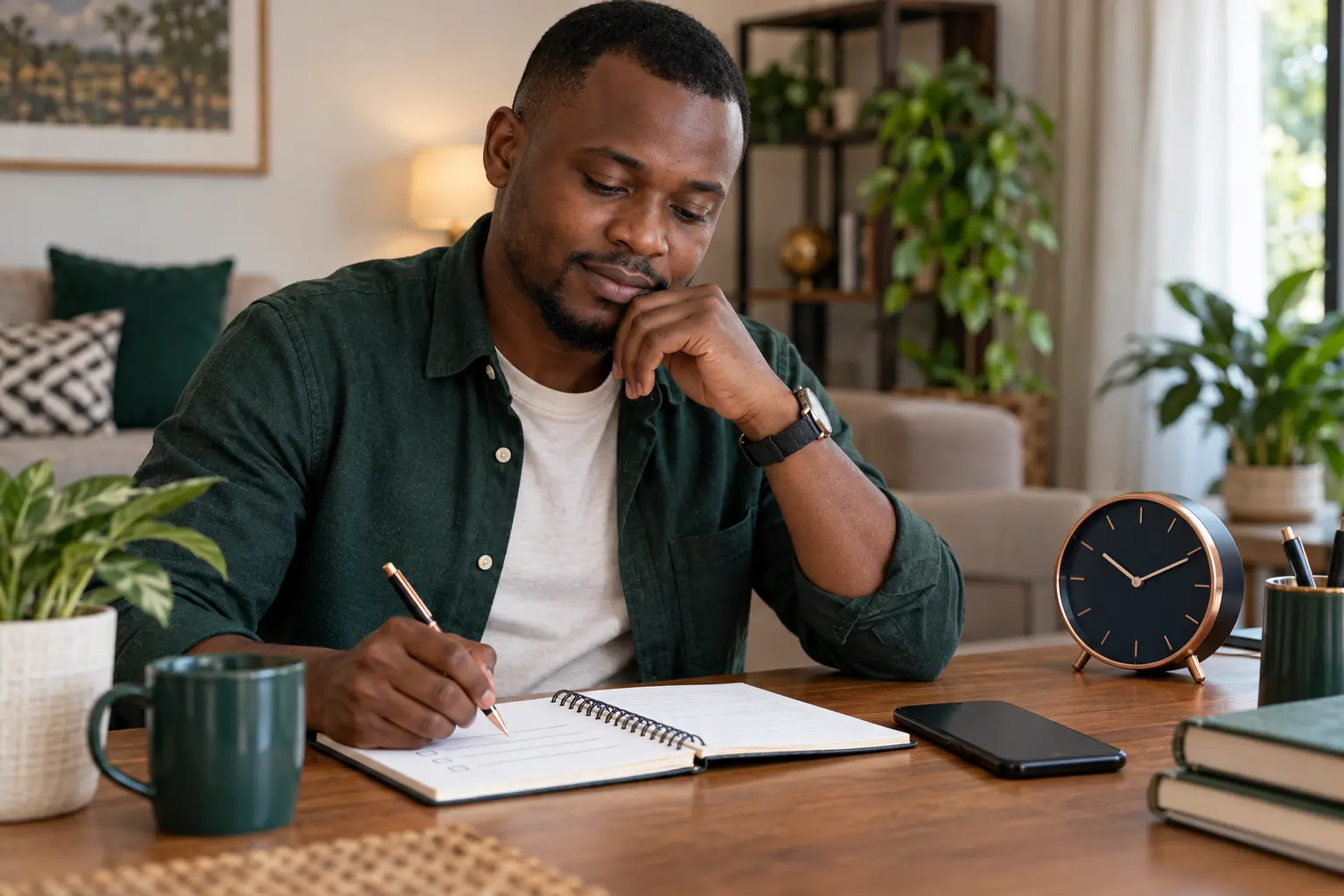 Adult Zambian user setting written time and budget limits